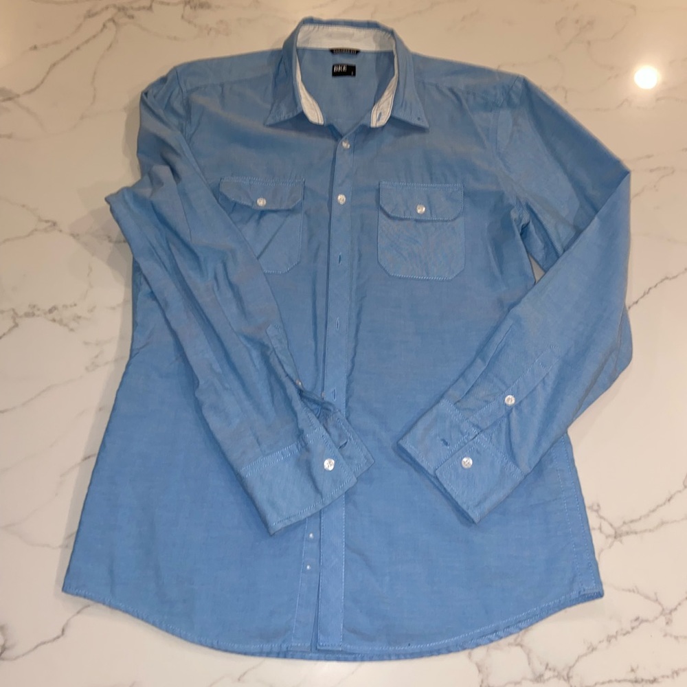 BKE Tailored Fit Button Up